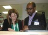 Salt Awareness Week - Lynne Feathersone MP visits the Whittington